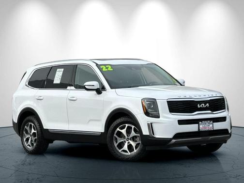 Glacial White Pearl 2022 Kia Telluride EX