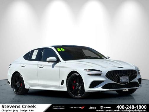 Uyuni White 2026 Genesis G70 3.3T Sport Prestige