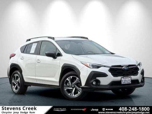 Crystal White Pearl 2024 Subaru Crosstrek Premium