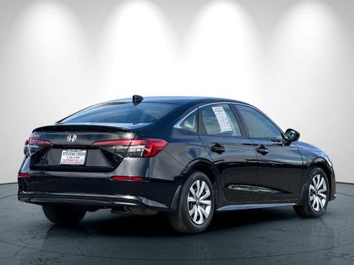 Black 2022 Honda Civic LX