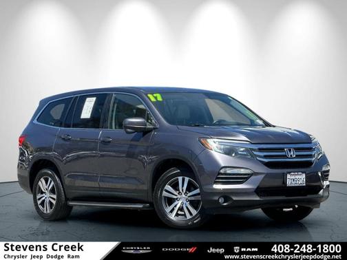 Gray 2017 Honda Pilot EX-L
