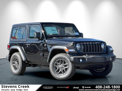 Black 2026 Jeep Wrangler Sport