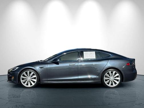 Gray 2017 Tesla Model S 75D