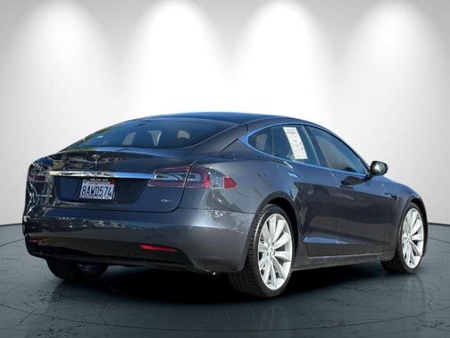 Gray 2017 Tesla Model S 75D