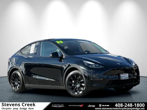 Black 2023 Tesla Model Y Long Range