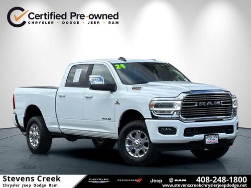 Bright White Clearcoat 2024 RAM 2500 Laramie