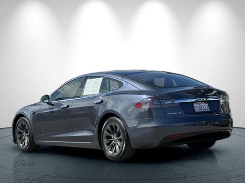 Gray 2017 Tesla Model S P100D