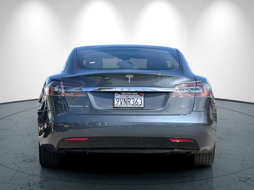 Gray 2017 Tesla Model S P100D