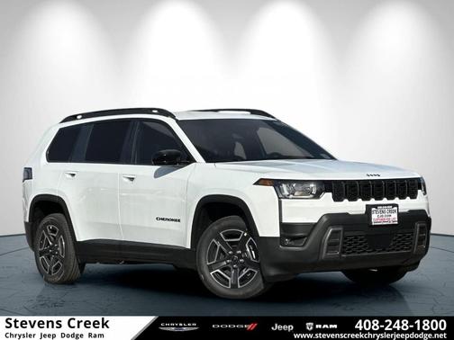 Bright White 2026 Jeep Cherokee LAREDO/LIMITED