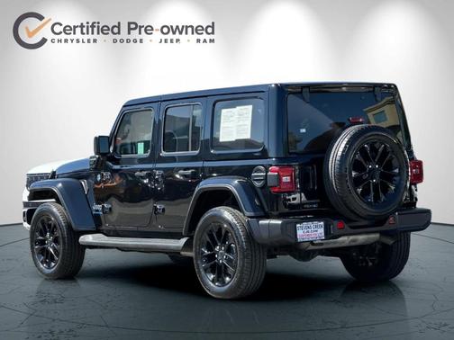 Black Clearcoat 2025 Jeep Wrangler 4xe Sahara