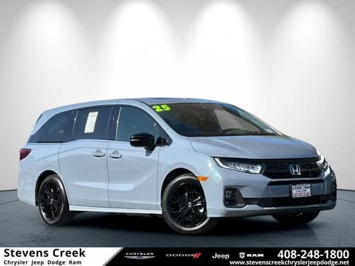 Blue 2025 Honda Odyssey Sport-L