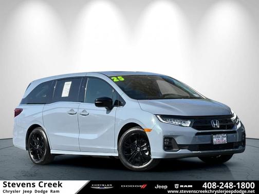 Blue 2025 Honda Odyssey Sport-L
