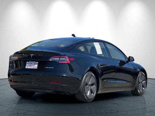 Black 2021 Tesla Model 3 Long Range