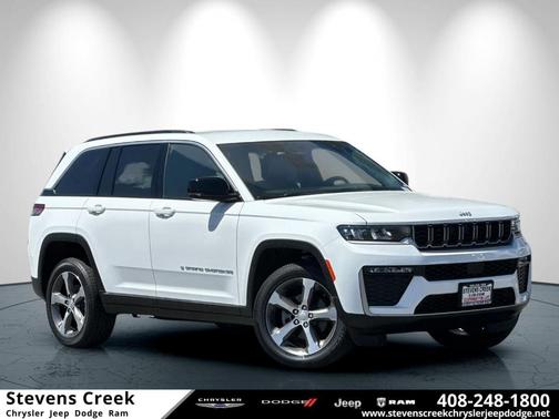 Bright White 2026 Jeep Grand Cherokee Limited 4x4