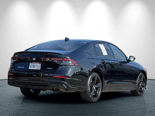 Black 2025 Honda Accord Hybrid Sport-L