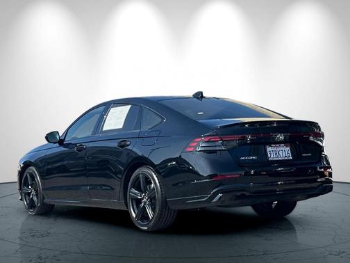 Black 2025 Honda Accord Hybrid Sport-L