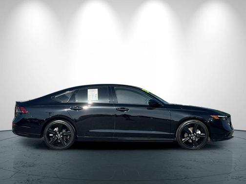 Black 2025 Honda Accord Hybrid Sport-L
