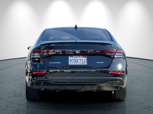 Black 2025 Honda Accord Hybrid Sport-L