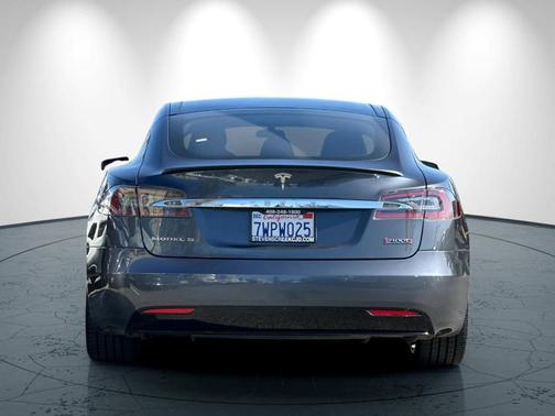 Gray 2016 Tesla Model S P100D
