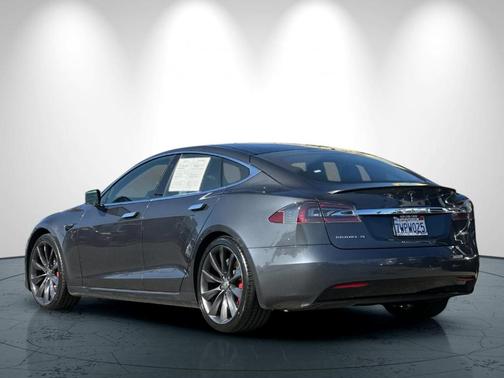 Gray 2016 Tesla Model S P100D