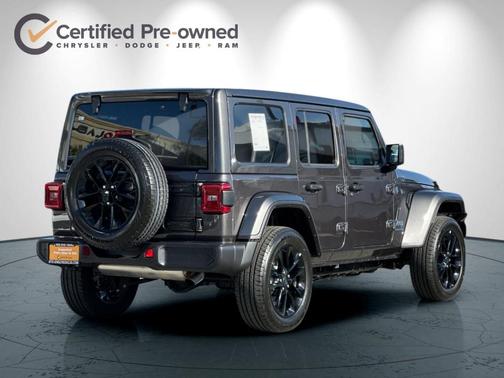 Granite Crystal Clearcoat Metallic 2025 Jeep Wrangler 4xe Sahara