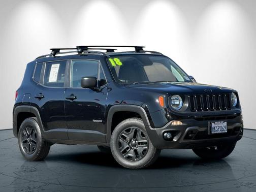 Black 2018 Jeep Renegade Sport