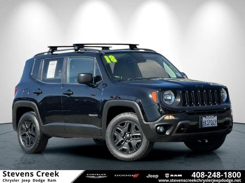 Black 2018 Jeep Renegade Sport