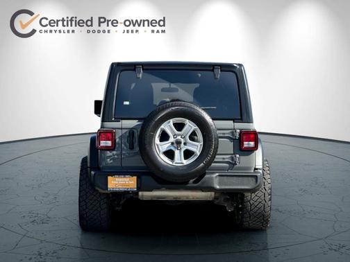 Sting Gray Clearcoat 2021 Jeep Wrangler Unlimited Sport