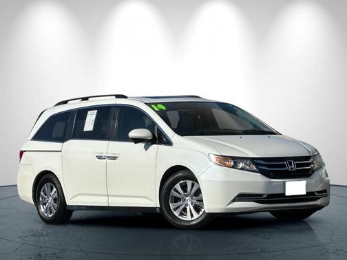 White 2014 Honda Odyssey EX-L