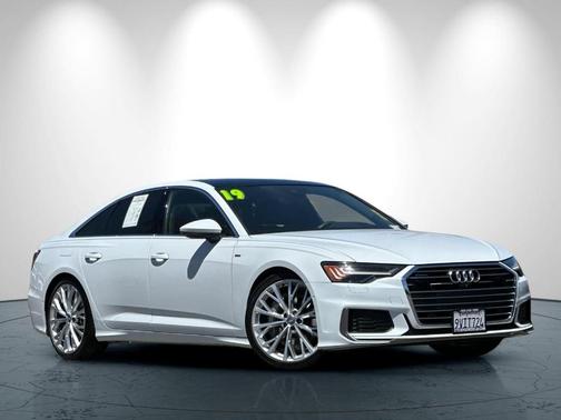 Glacier White Metallic 2019 Audi A6 3.0T Prestige