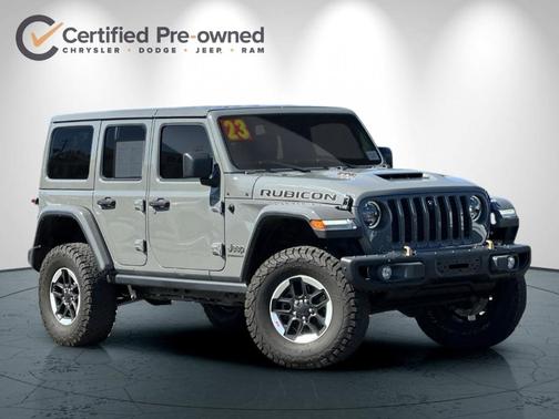 Sting Gray Clearcoat 2023 Jeep Wrangler Rubicon 392