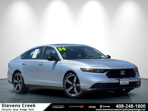 Light Blue 2024 Honda Accord Hybrid Sport