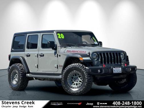 Sting Gray Clearcoat 2020 Jeep Wrangler Unlimited Rubicon