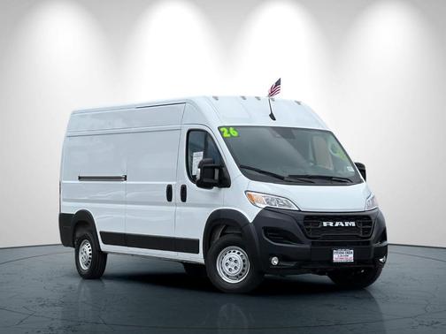 Bright White Clearcoat 2026 RAM ProMaster 2500 High Roof