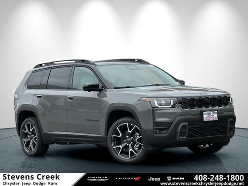 Gray 2026 Jeep Cherokee Overland