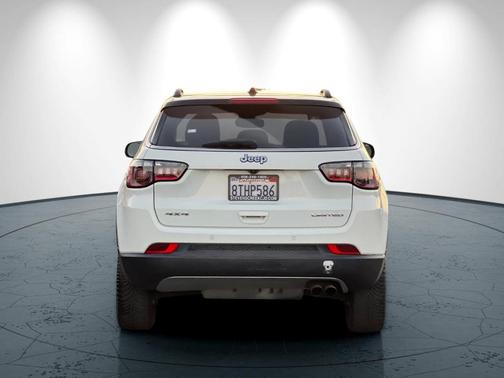 White Clearcoat 2021 Jeep Compass Limited