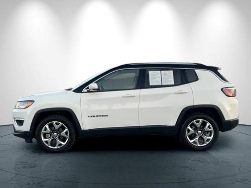 White Clearcoat 2021 Jeep Compass Limited
