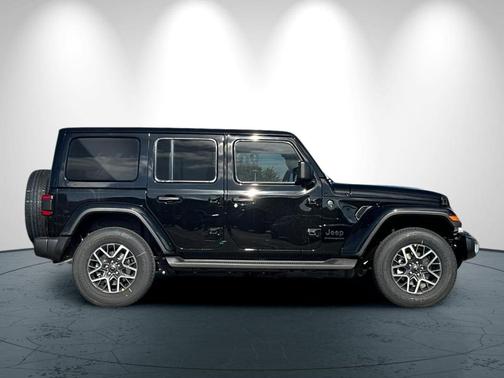 Black 2026 Jeep Wrangler Sahara