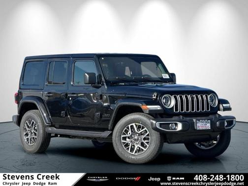 Black 2026 Jeep Wrangler Sahara