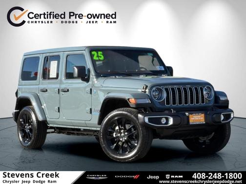 Anvil Clearcoat 2025 Jeep Wrangler 4xe Sahara