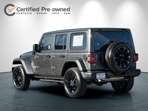 Granite Crystal Clearcoat Metallic 2025 Jeep Wrangler 4xe Sahara