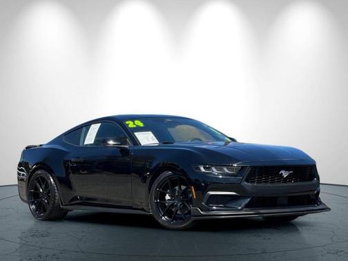 Shadow Black 2024 Ford Mustang EcoBoost