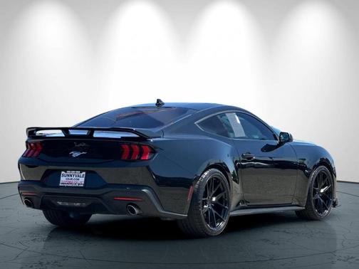 Shadow Black 2024 Ford Mustang EcoBoost