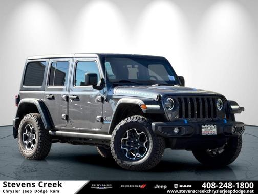 Granite Crystal Clearcoat Metallic 2023 Jeep Wrangler 4xe Rubicon