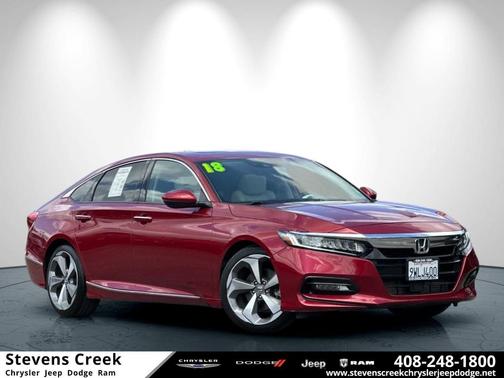 San Marino Red 2018 Honda Accord Touring