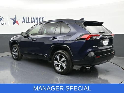 Blueprint / Midnight Black Metallic 2025 Toyota RAV4 Plug-In Hybrid SE