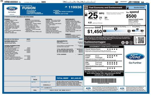 Ruby Red Metallic 2018 Ford Fusion SE