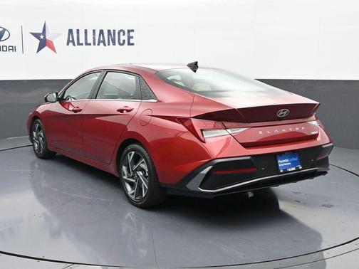 Red 2024 Hyundai ELANTRA Limited