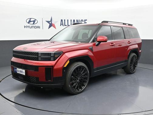 Red 2026 Hyundai SANTA FE Calligraphy