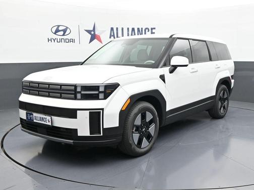 White 2026 Hyundai SANTA FE HEV SE